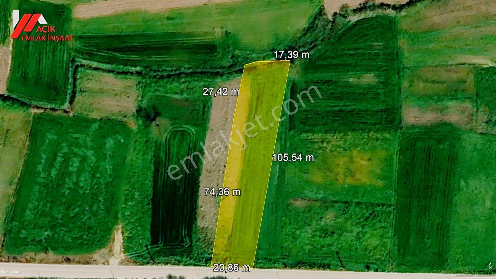 Sakarya Kaynarcada Yola Cepheli, Az Eğimli 2.400 M² Tarla — fotoğraf 7