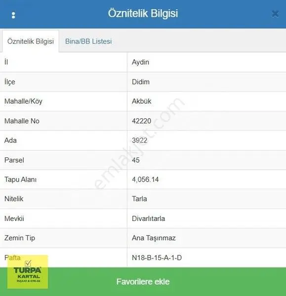 Akbükte 6.035 M² İmarlı Tarla Açıklamayı Okuyun Lütfen — fotoğraf 2