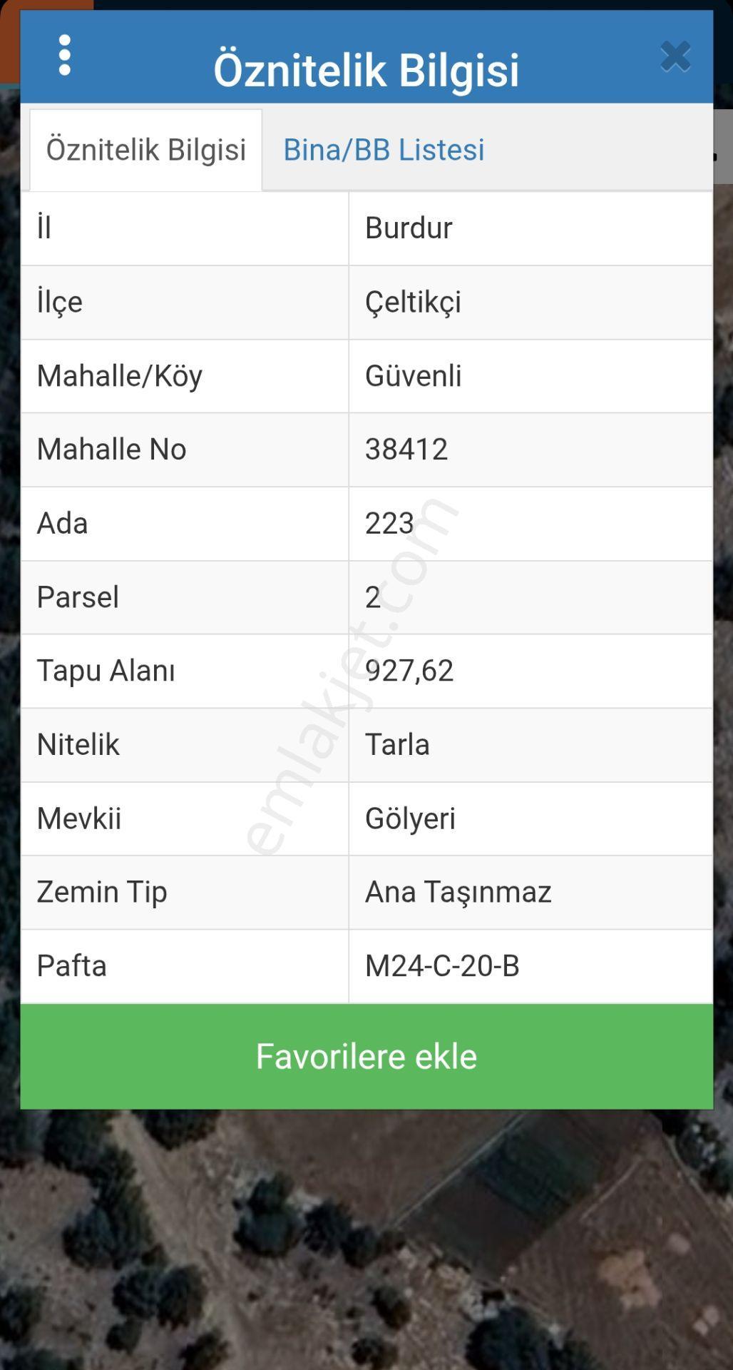 Wisrem'den Güvenli'de Satılık 927 M² Tarla — fotoğraf 8