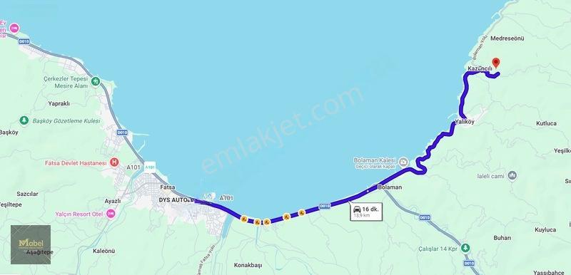 Perşembe Kazancılı Belice Plajına 4dakika Mesafede 2.695m2 Arsa — fotoğraf 6