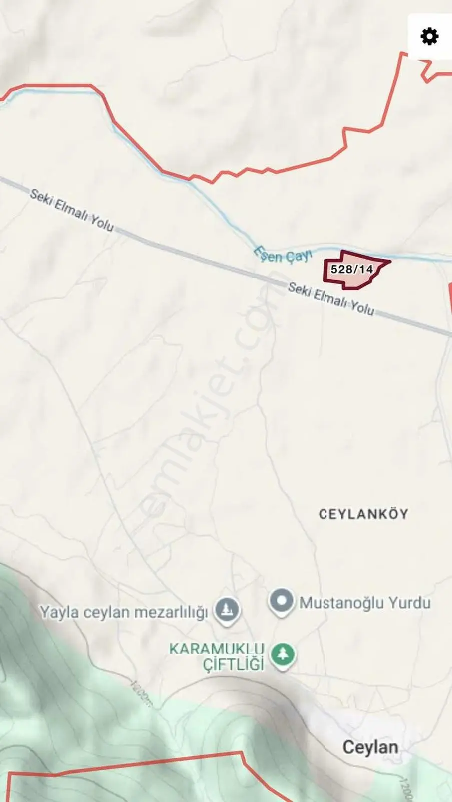 Muğla Seydikemer Yayla Ceylanda 62.994,71 M² Geniş Arazi — fotoğraf 4