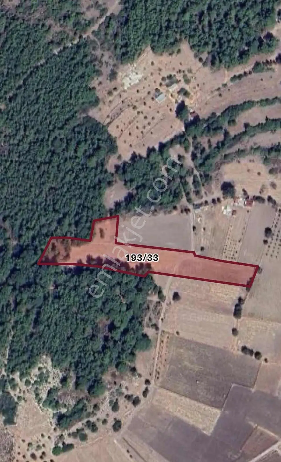 10 Urla Kadıovacık Köyünde 8551 M2 Satılık Tarla — fotoğraf 2