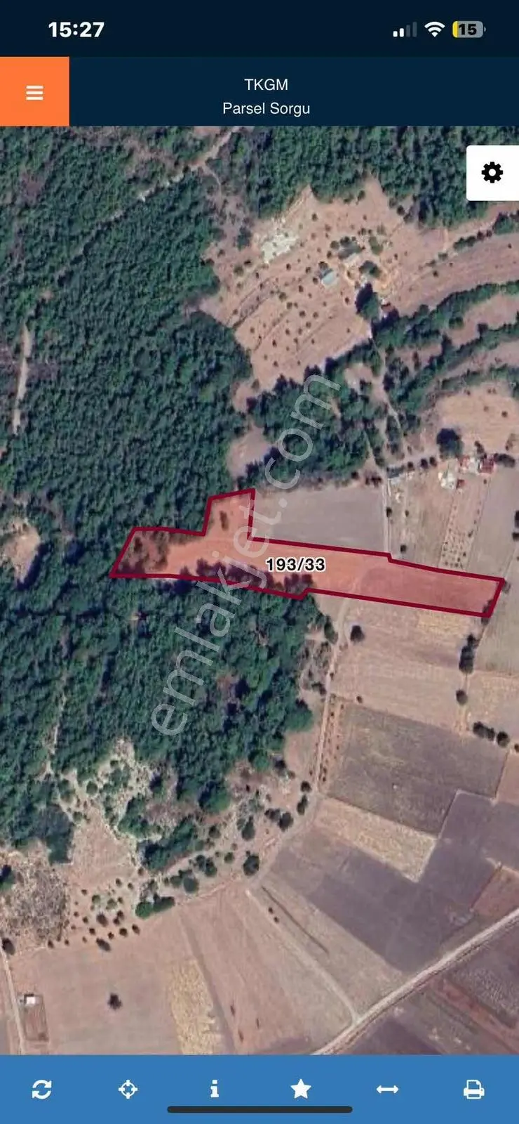 10 Urla Kadıovacık Köyünde 8551 M2 Satılık Tarla — fotoğraf 3