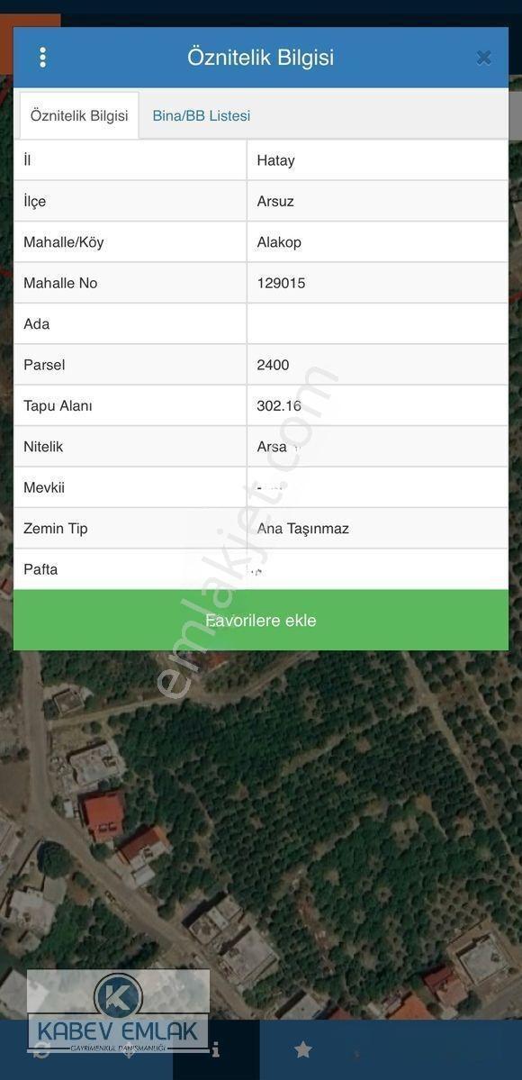 Kabev Emlaktan Satılık Müstakil Yapılaşmaya Ve Yatırıma Uygun Parseller — fotoğraf 3