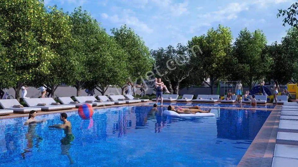 Hayalet Şehir Maraş'a Yakın Havuzlu 3+1 İkiz Villa, Derinya Gazimağusa Kıbrıs — fotoğraf 7