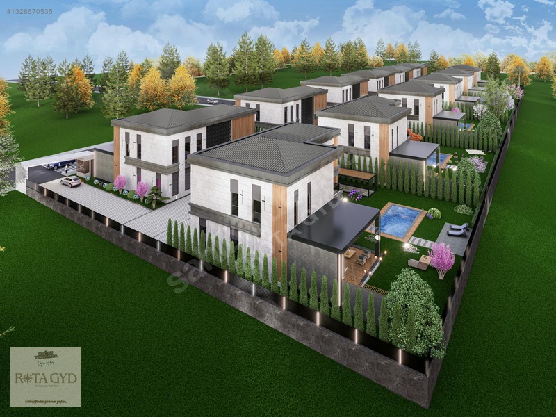 ..rota Gyd'den Sarısalkım'da Site İçinde 5+1 Ultra Lüks Villa.. — fotoğraf 22