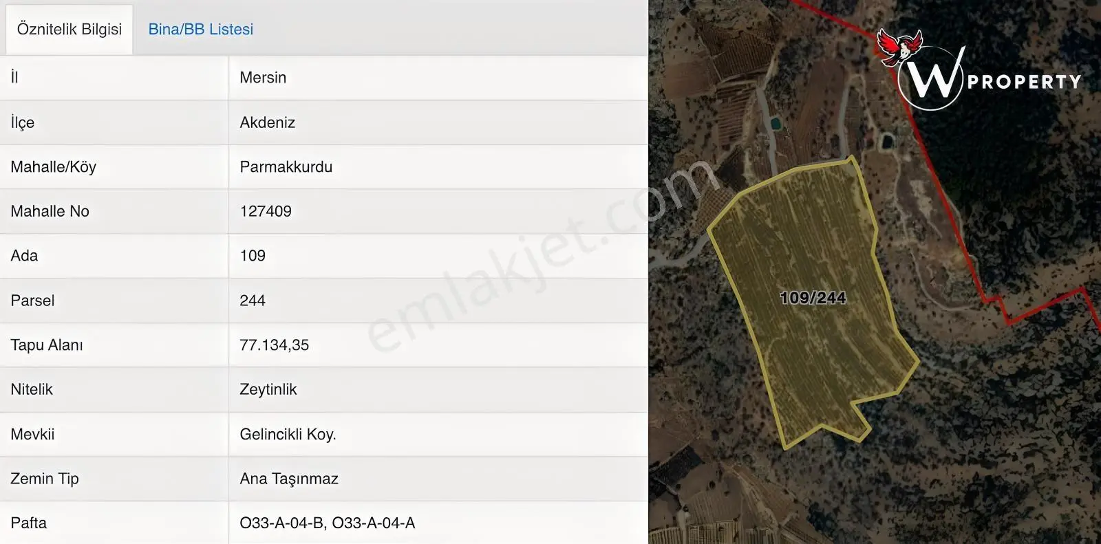 W Property Satılık 77 Dönüm Gemlik Zeytin Bahçesi 5.600 Ağaç — fotoğraf 20