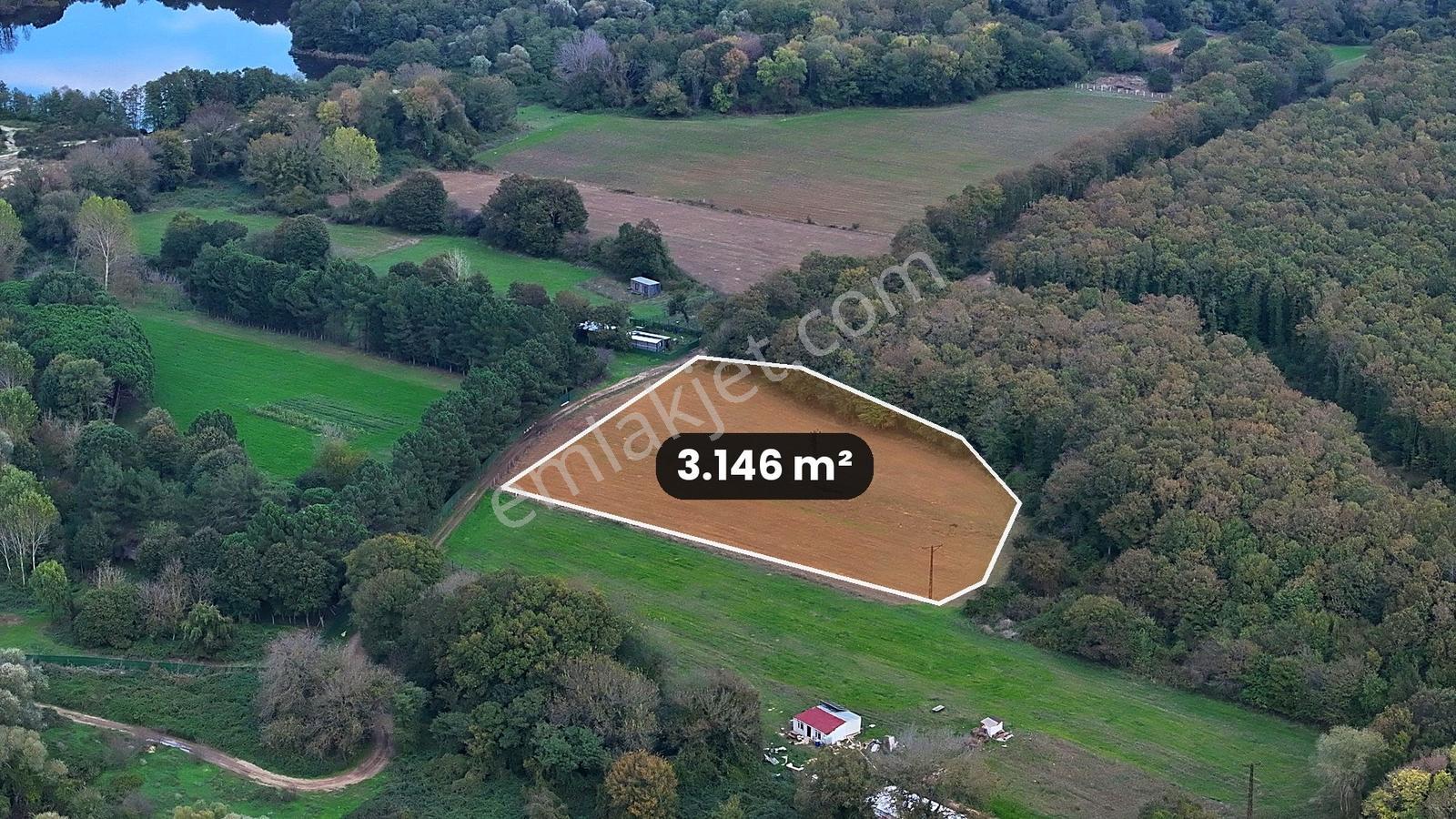Çatalca Karacaköy'de Orman Kenarında 3.146 M² Müstakil Tarla — fotoğraf 5