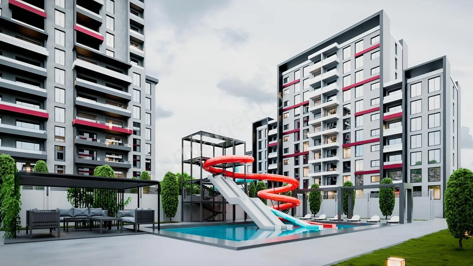 Emlak Danışmanım'dan║eskişehir Yoluna Yakın║havuzlu Sitede 2+1 — fotoğraf 3
