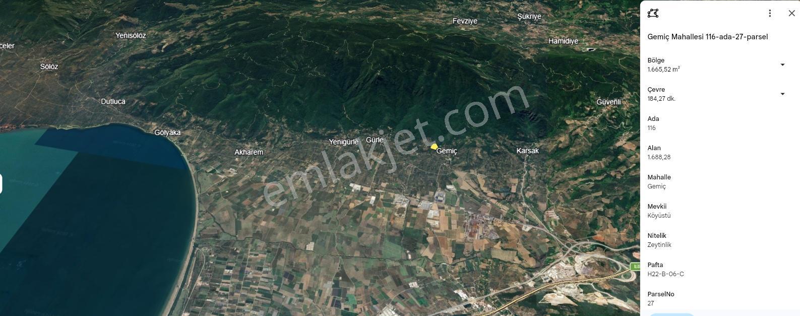 Orhangazi Gemiçte İçinde 30 M2 Ahşap Bağ Evi Olan Tarla — fotoğraf 12