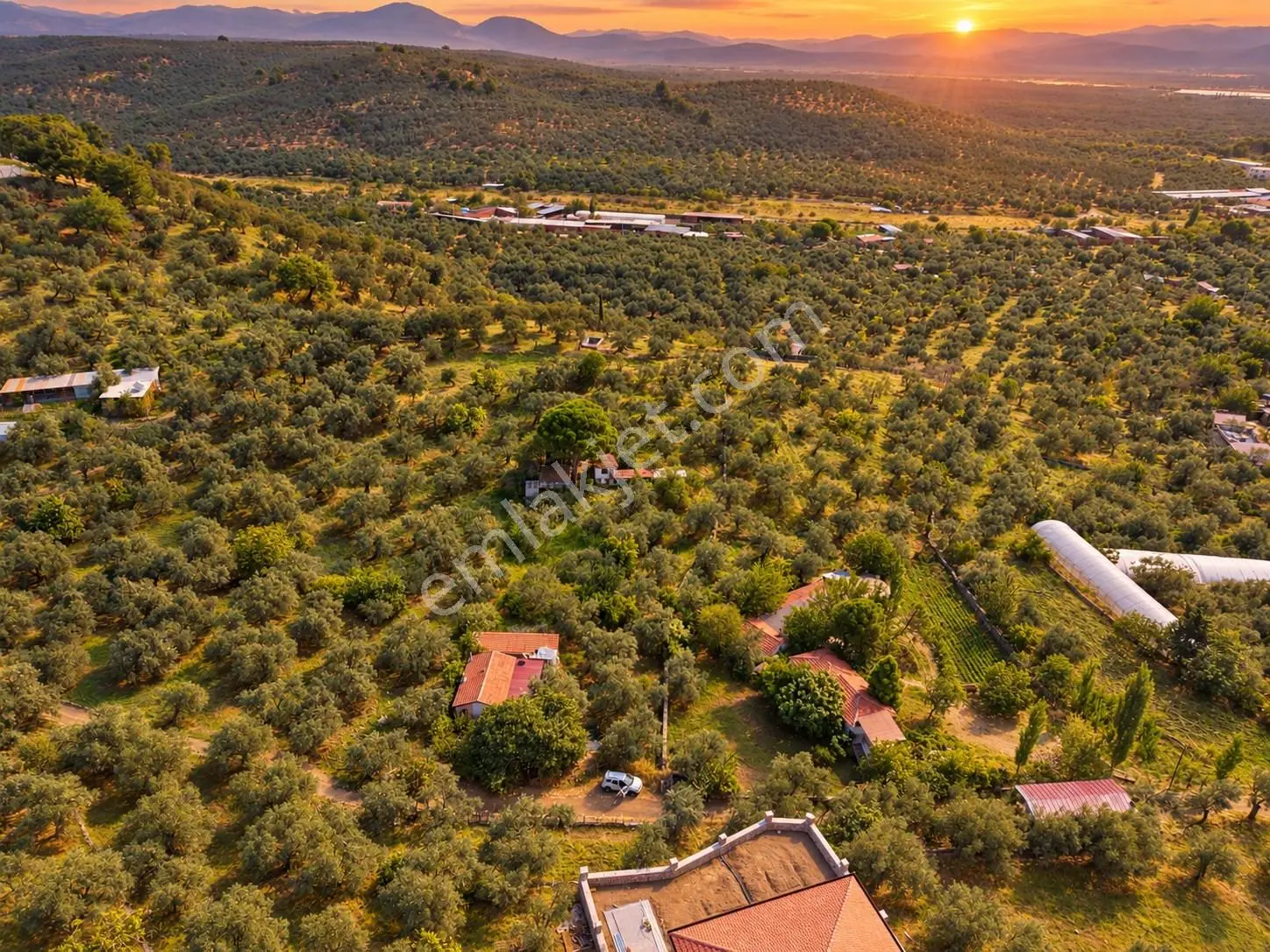Mera Emlaktan Havran Temaşalık 1.400m2 10 Villalık İmaralı Arsa — fotoğraf 3