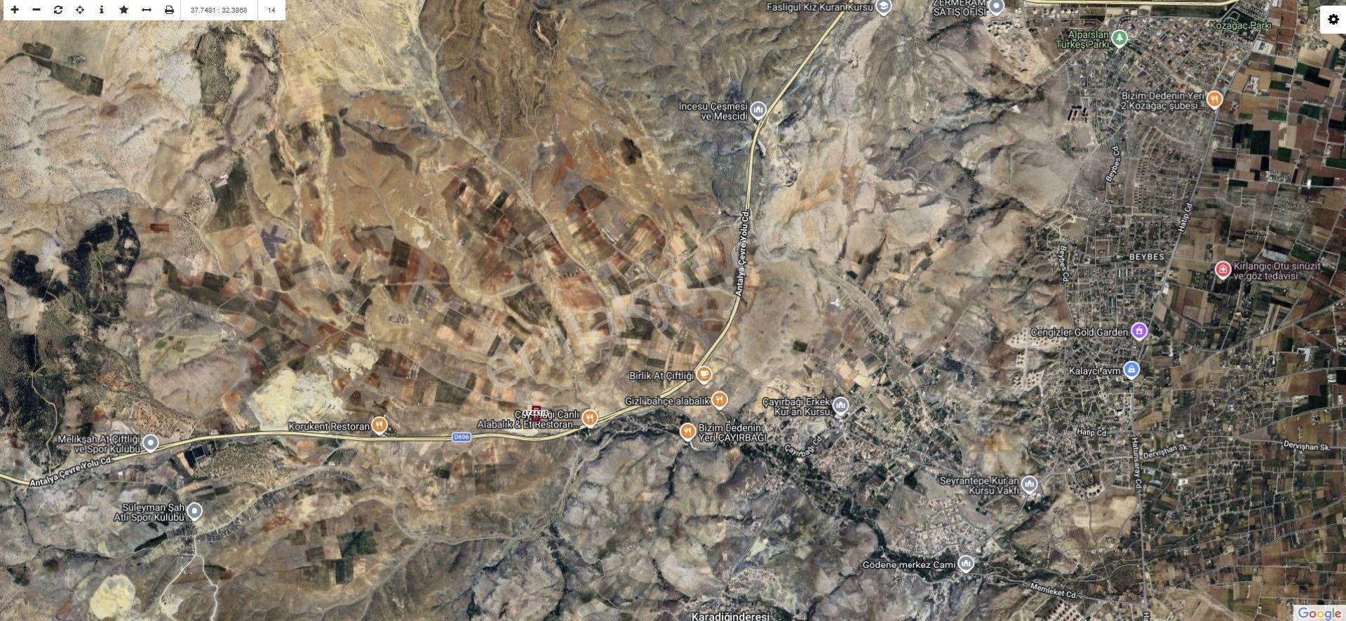 Meram Çayırbağı’nda Hakiki Bir Yatırım Ve Yaşam Fırsatı ! 10.737 M2 Müstakil — fotoğraf 9
