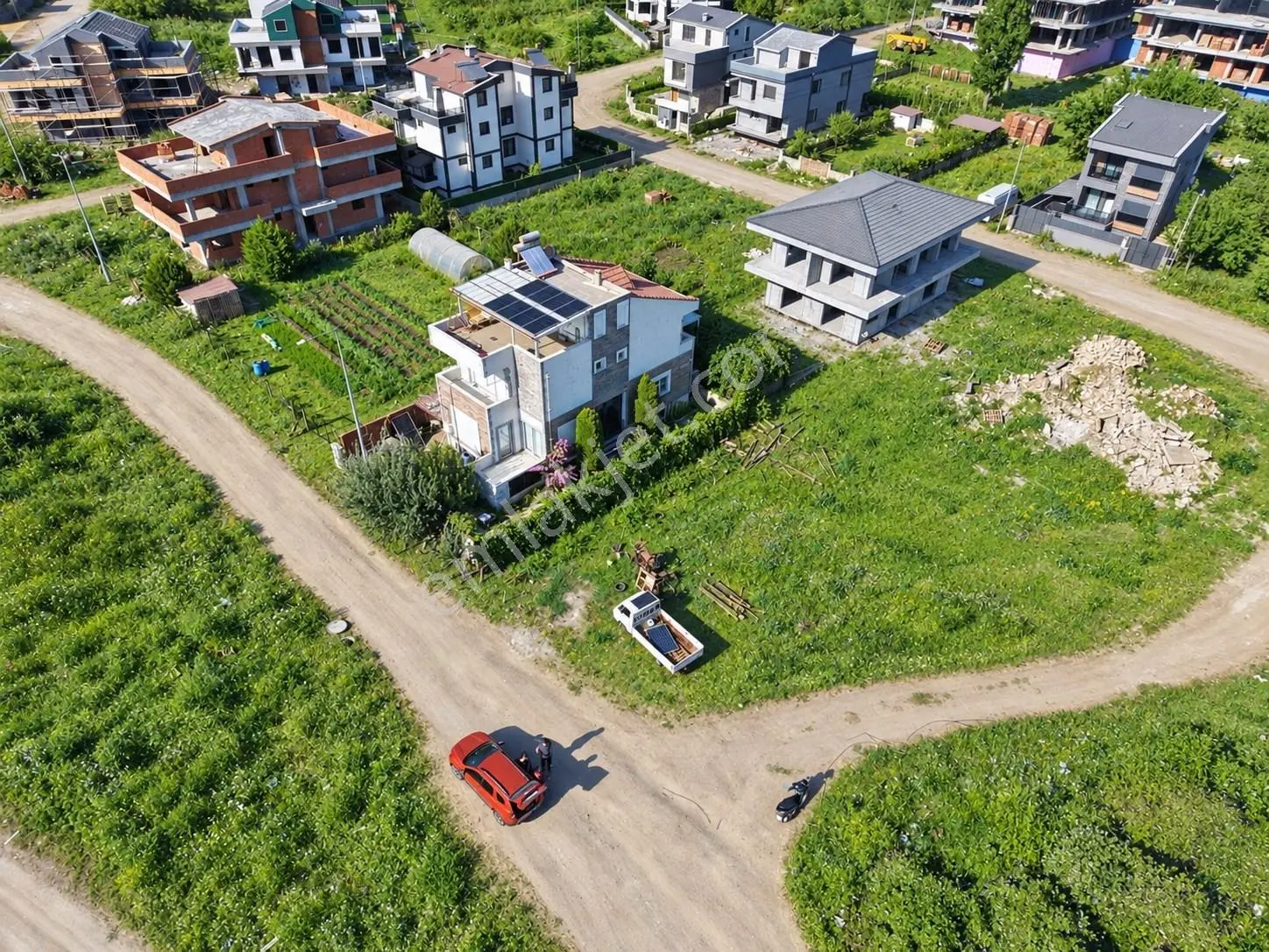 Mera Emlaktan Hamidiye Mah. 2 Villalık 324m2 E:0.75 İmarlı Arsa — fotoğraf 18