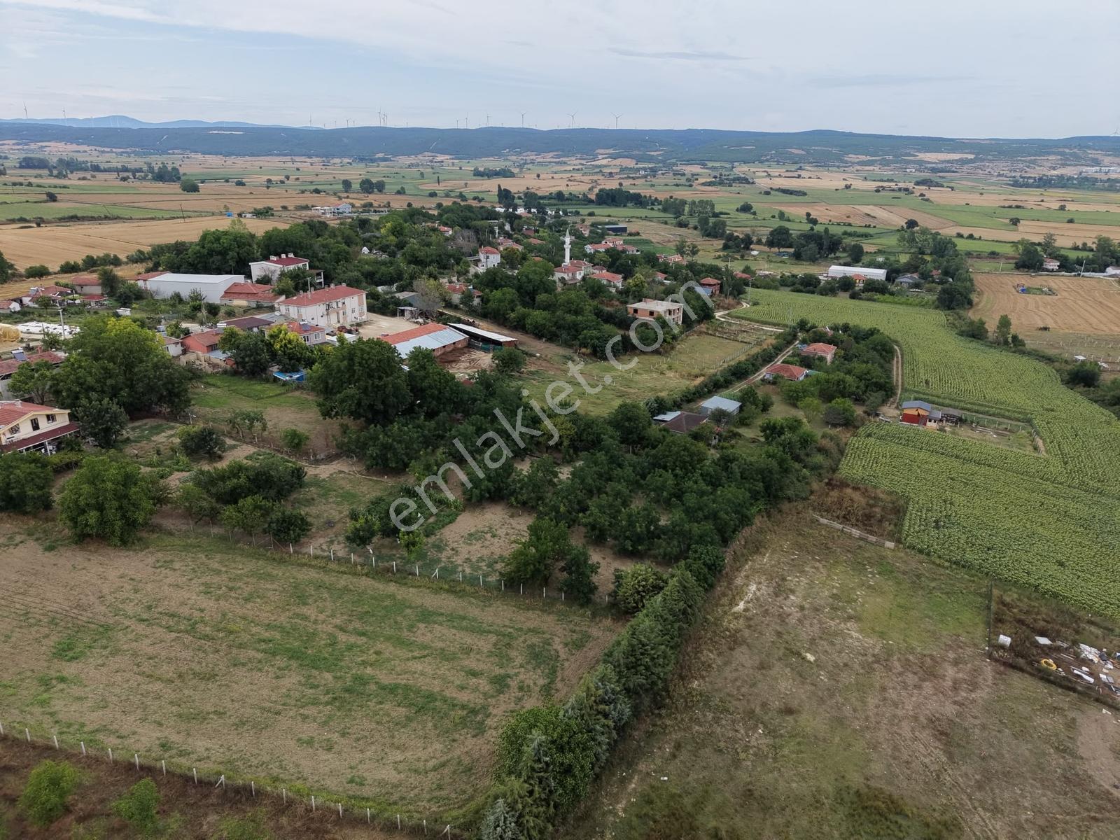Vize Develi Köyünde 1.262 M2 Müstakil Tek Tapu Satılık Arsa — fotoğraf 4