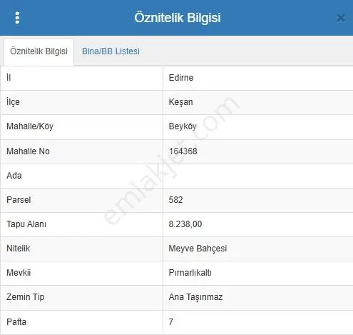 Keşan Beyköy'de Saros Körfezine Yakın Yatırımlık Bahçe — fotoğraf 2