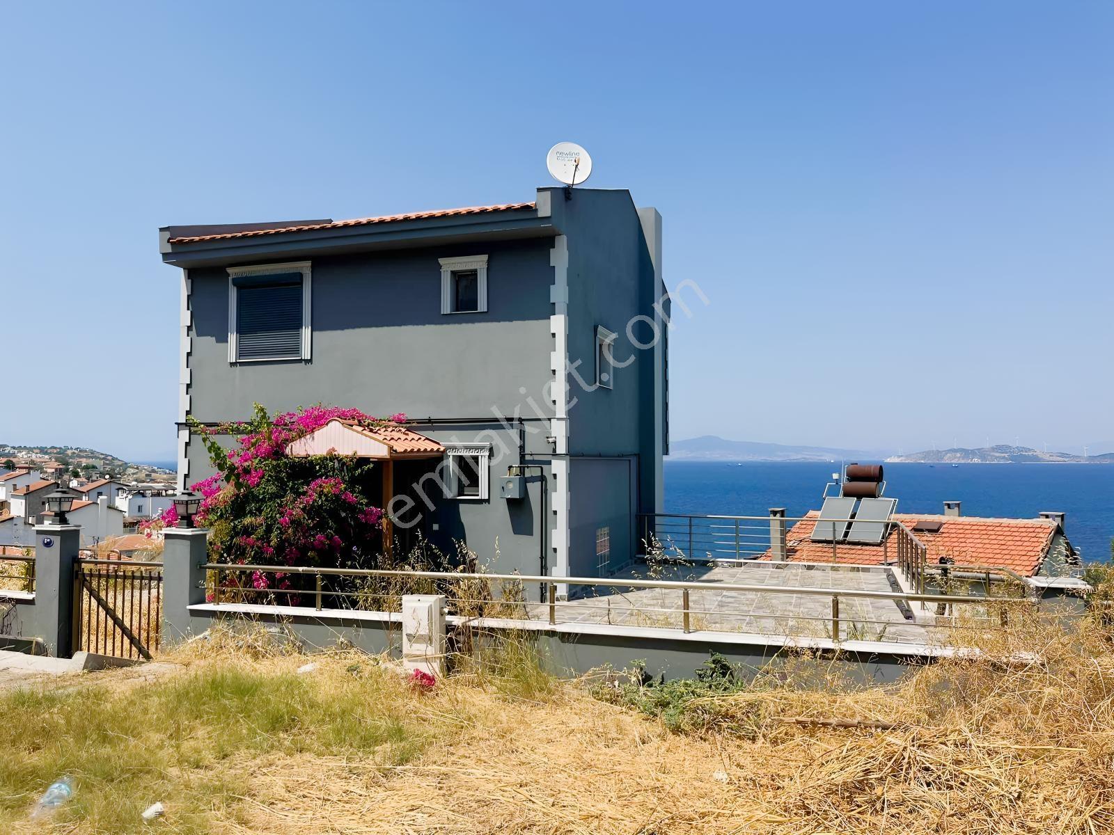 27 Yeni Foçada Deniz Manzaralı 6+1 Satılık Müstakil Villa — fotoğraf 5