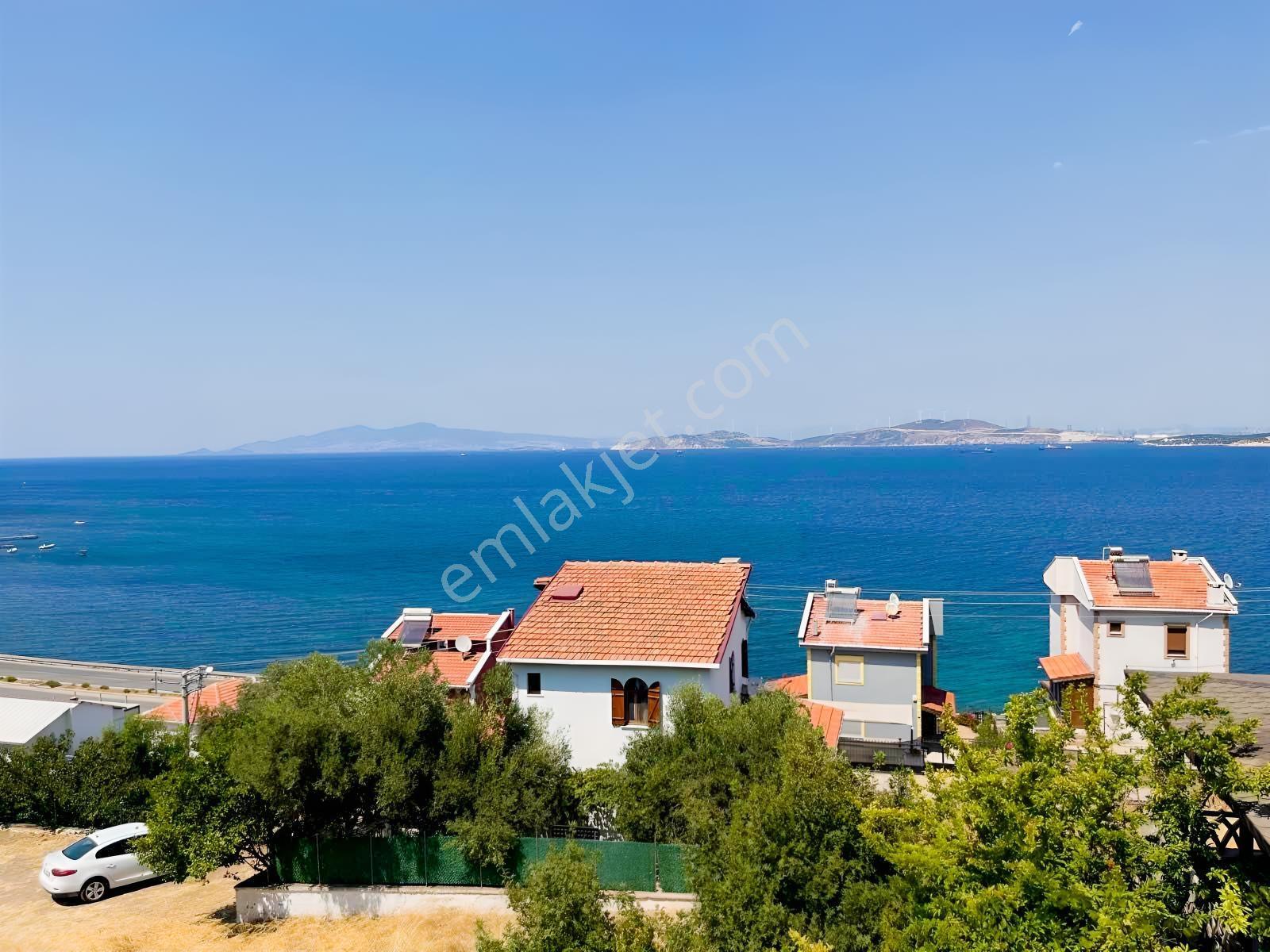27 Yeni Foçada Deniz Manzaralı 6+1 Satılık Müstakil Villa — fotoğraf 7
