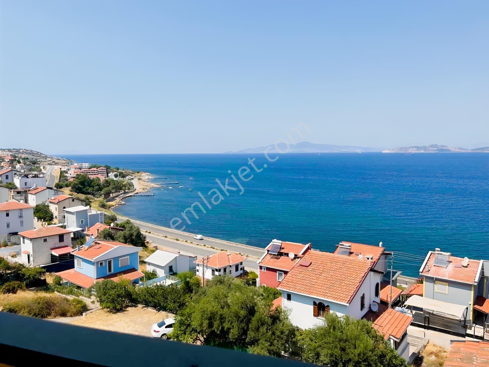 27 Yeni Foçada Deniz Manzaralı 6+1 Satılık Müstakil Villa — fotoğraf 8