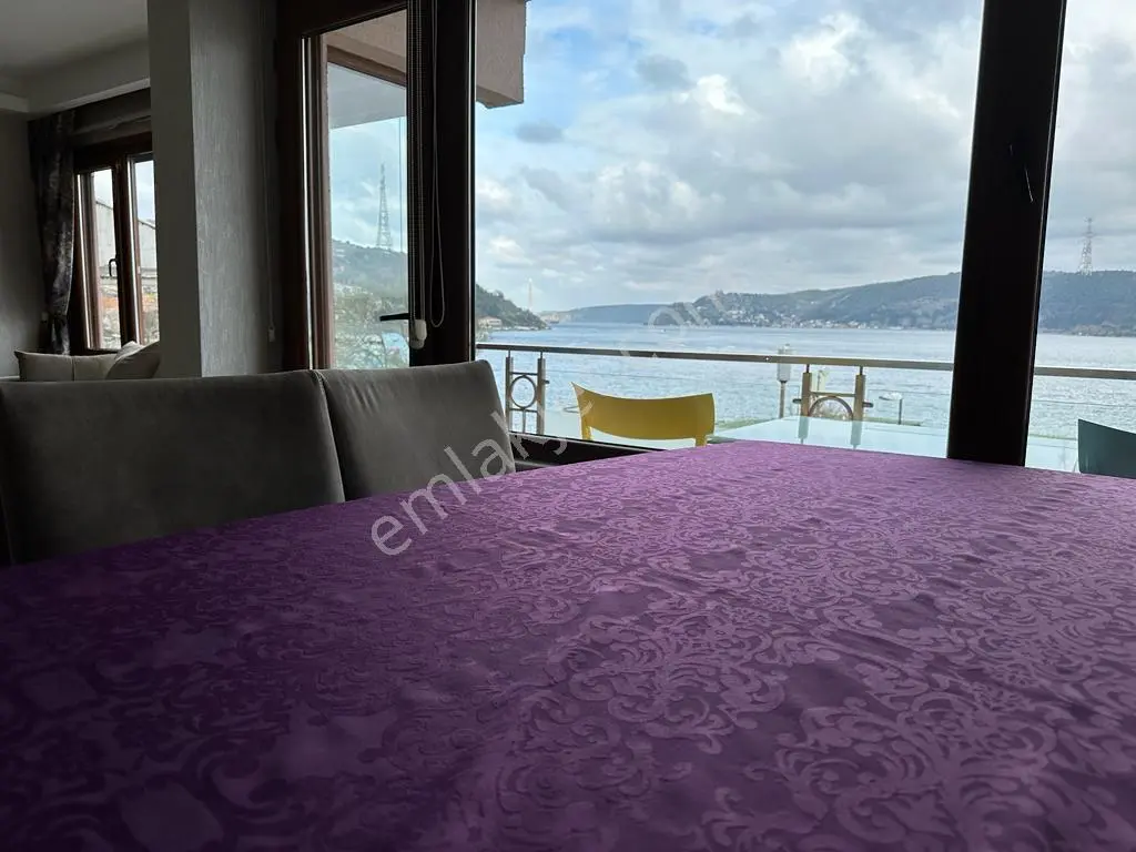 Sarıyer Sahilde Lebi Derya Manzaralı Satılık 2+1 Yol Yalı Dairesi — fotoğraf 2
