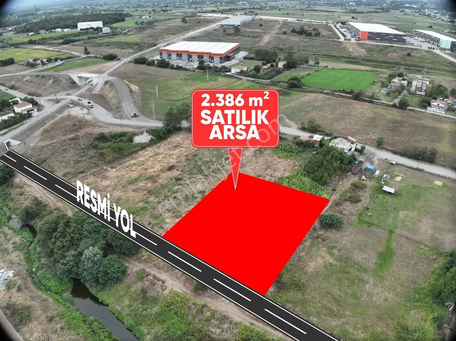 Sanayi İmarlı,Osb, Hastane, Tcdd Yanı,Eğimsiz