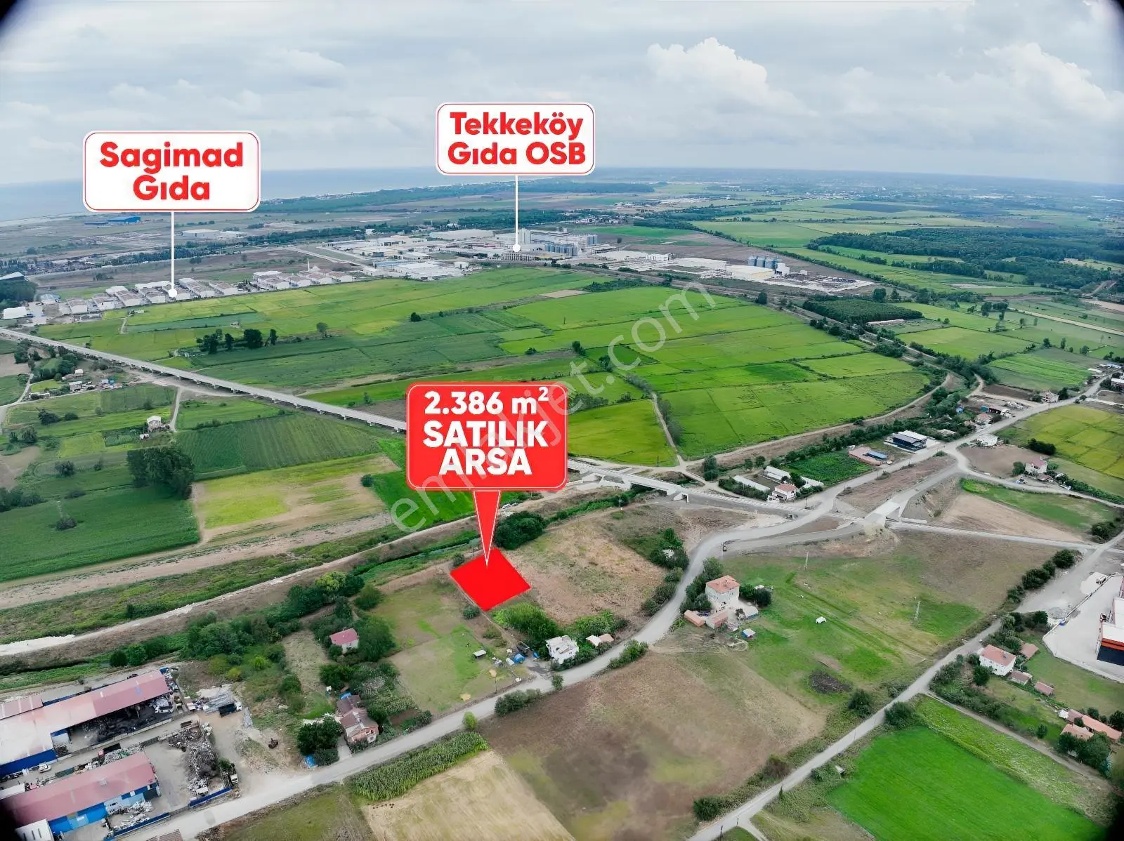 Sanayi İmarlı,osb, Hastane, Tcdd Yanı,eğimsiz — fotoğraf 4