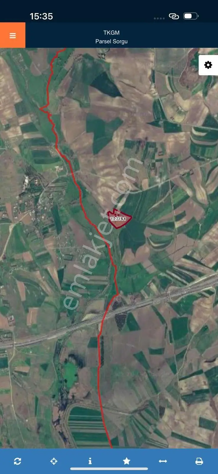 Acil İhtiyaçtan Satılık Çatalca Nakkaş 1000m2 Yatırımlık Arsa — fotoğraf 4