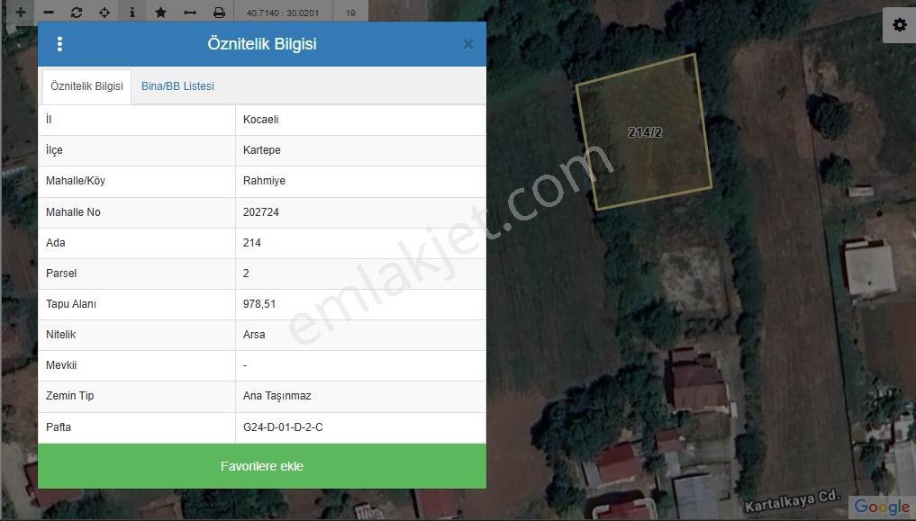 Kartepe'de Satılık 0.60 Emsal Manzaralı Arsa — fotoğraf 29