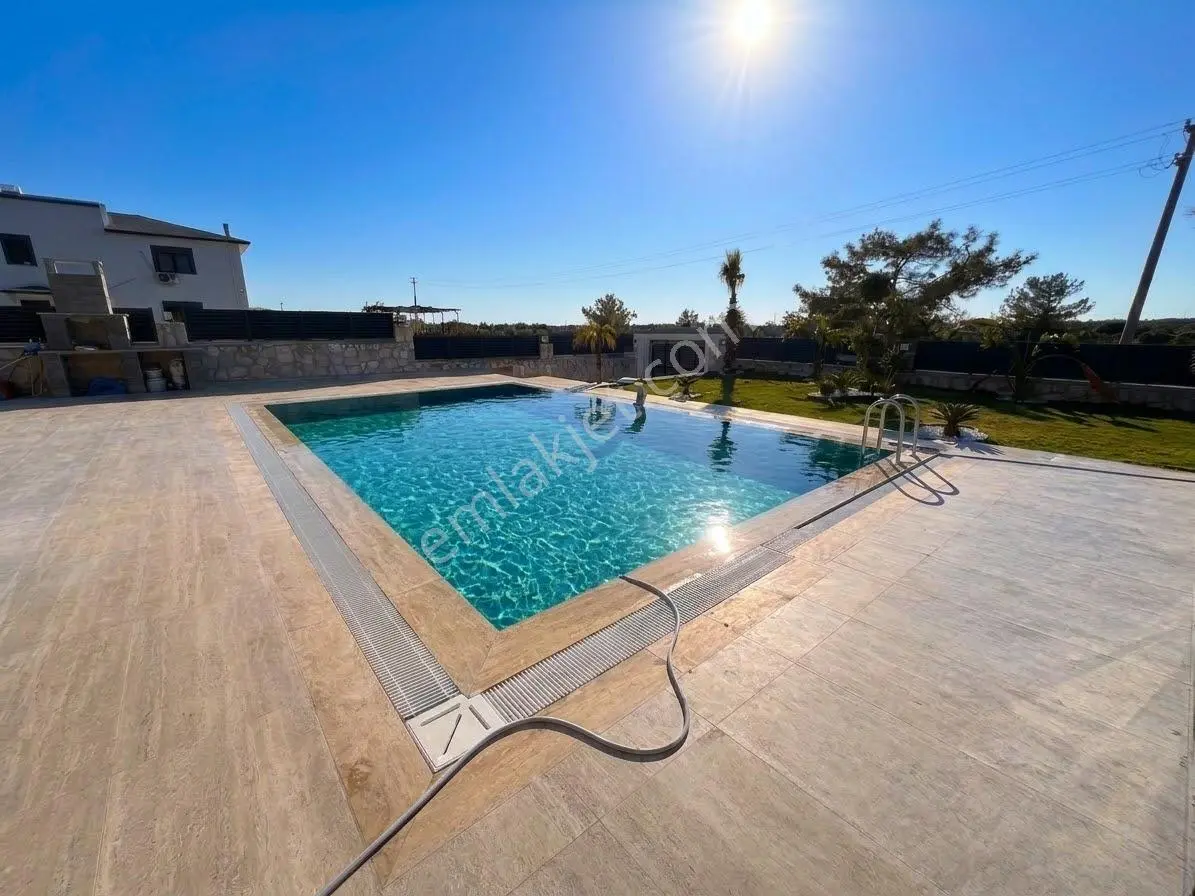 Didimde Doğa İle İç İçe Tek Katlı 3+1 Akıllı Sistem Özel Villa — fotoğraf 5