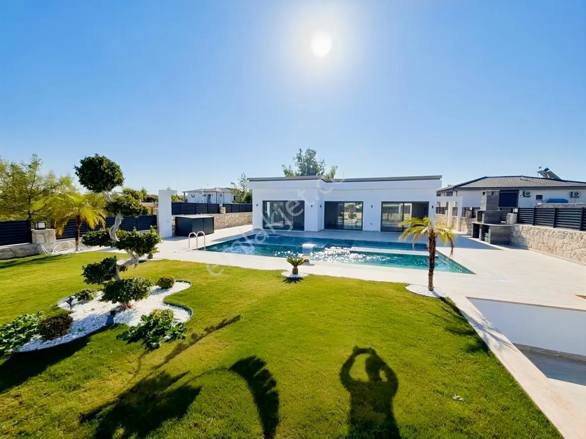 Didimde Doğa İle İç İçe Tek Katlı 3+1 Akıllı Sistem Özel Villa — fotoğraf 6