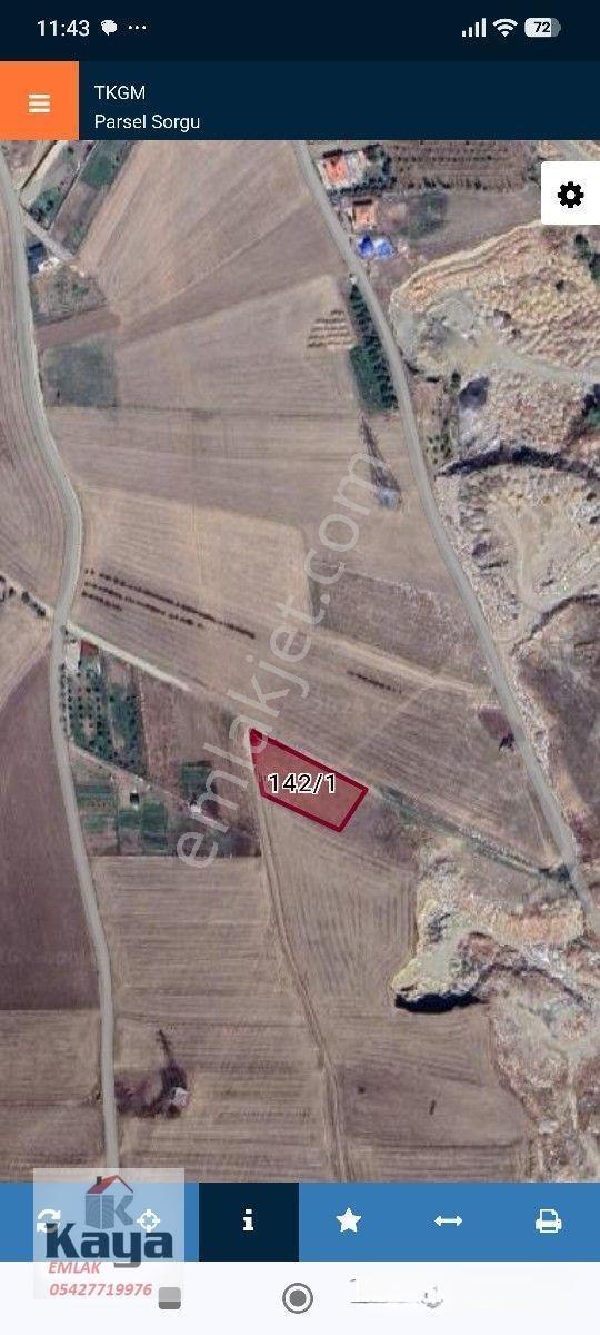 Kaya Emlaktan Satılık Tarla1.814.m2 Muşruf Köyü Merzifon — fotoğraf 2