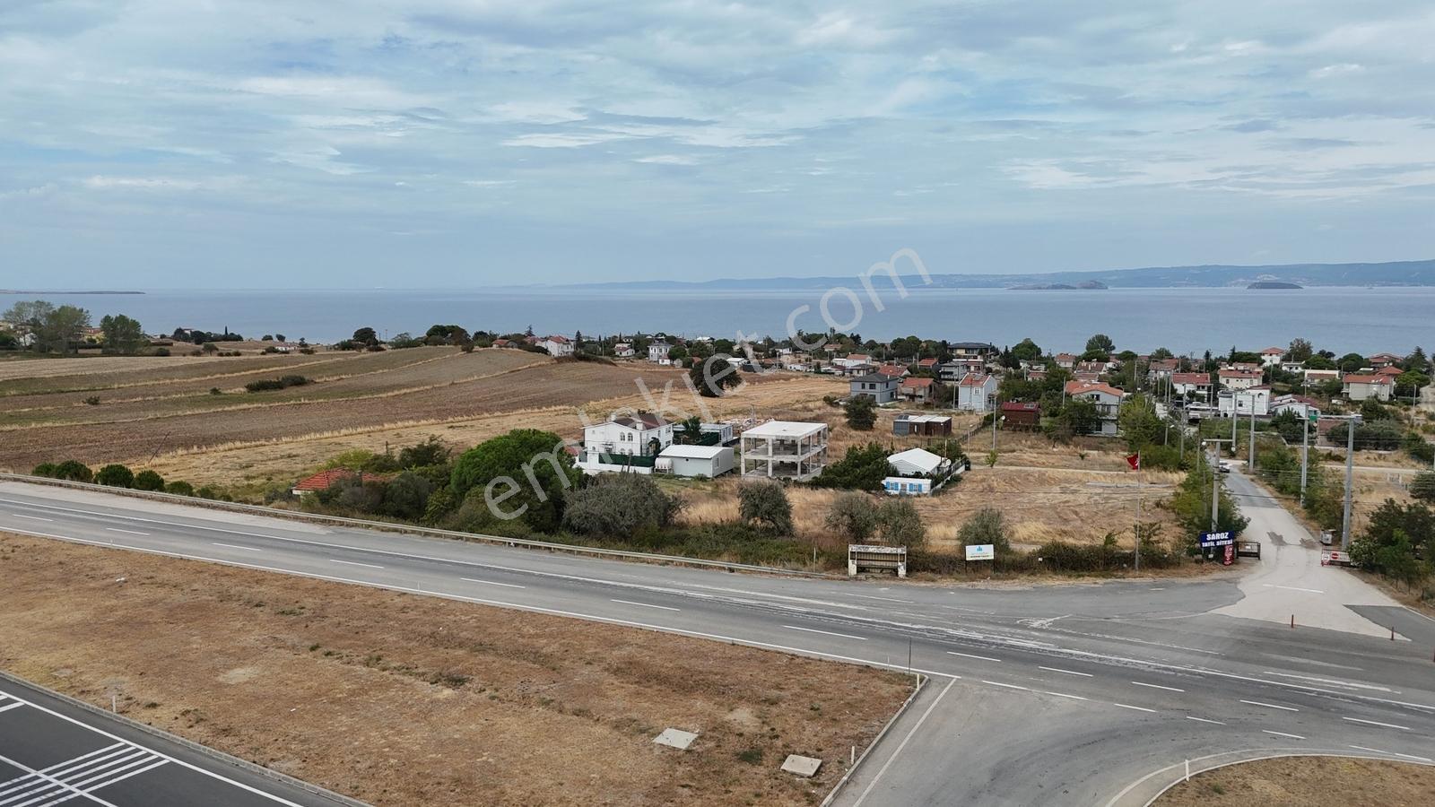 Gelibolu Saroz Körfesinde Anayola Cephe Kupon 241m2 Satılık Arsa — fotoğraf 3