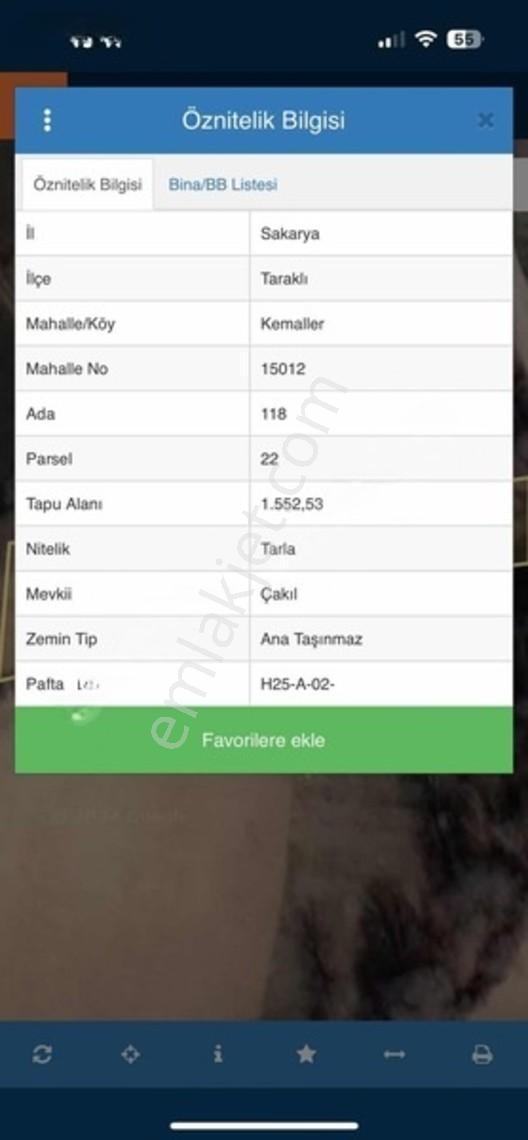 Taraklı Kemaller Mahallesinde 1.550 M2 İmarlı Yerimiz — fotoğraf 5