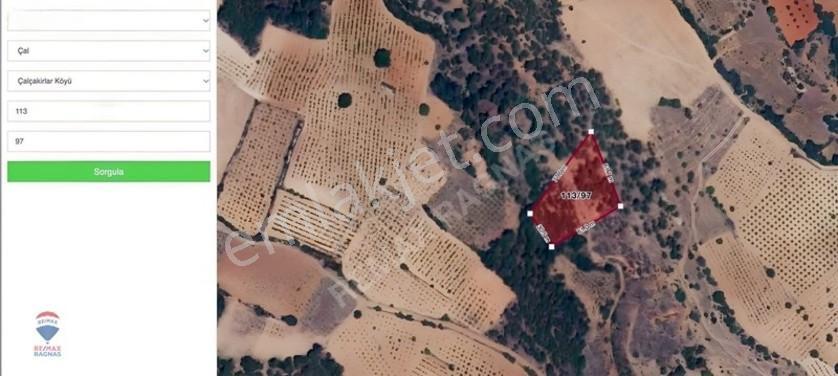 Denizli Çal Çakırlar Mh 2.928 M2 Resmi Yola 2 Parsel Satılık Bağ — fotoğraf 5
