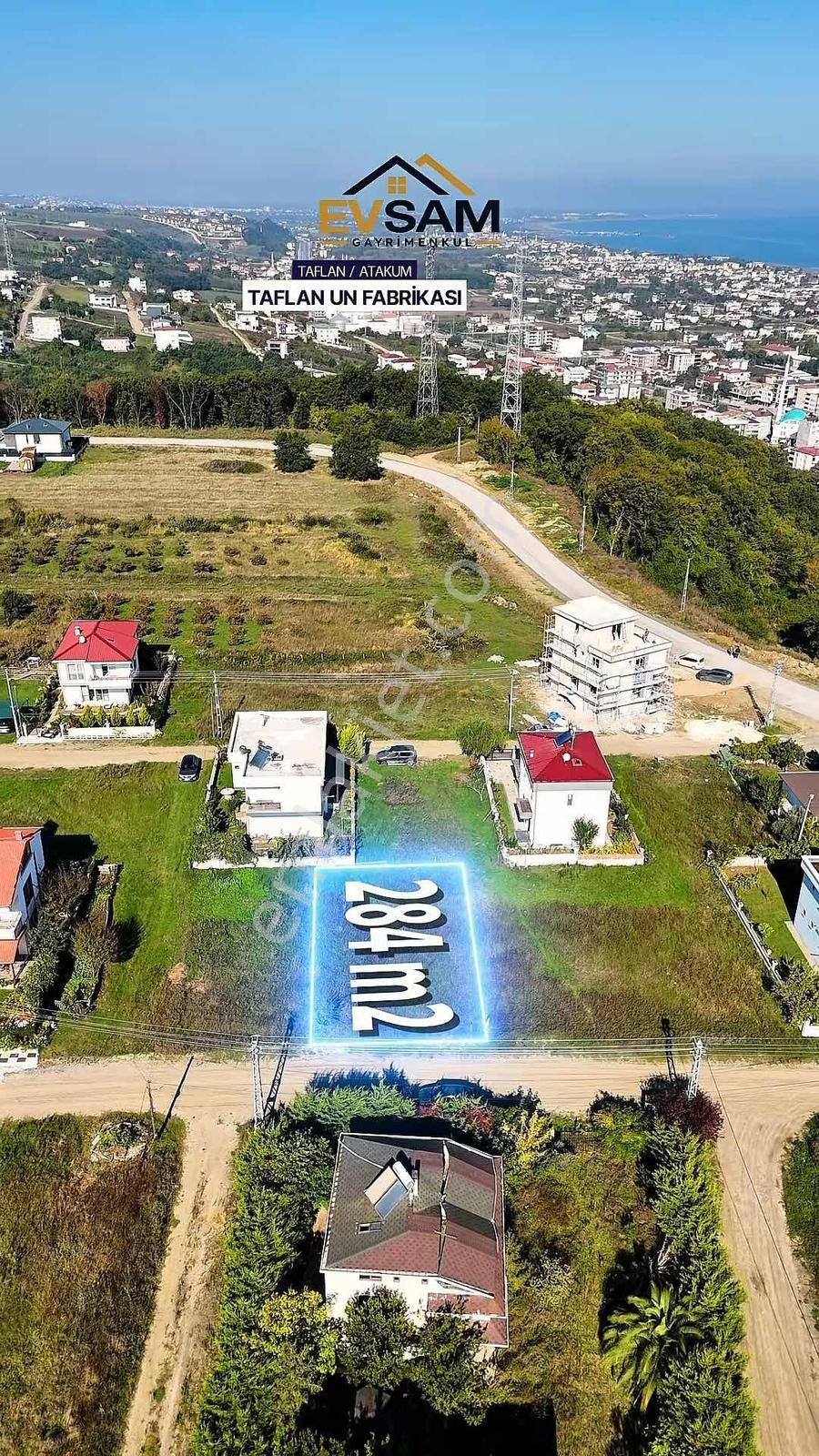Taflan Hanımtepe'de 284m2 Villa İmarlı Yol Kenarı Fırsat Arsa — fotoğraf 4