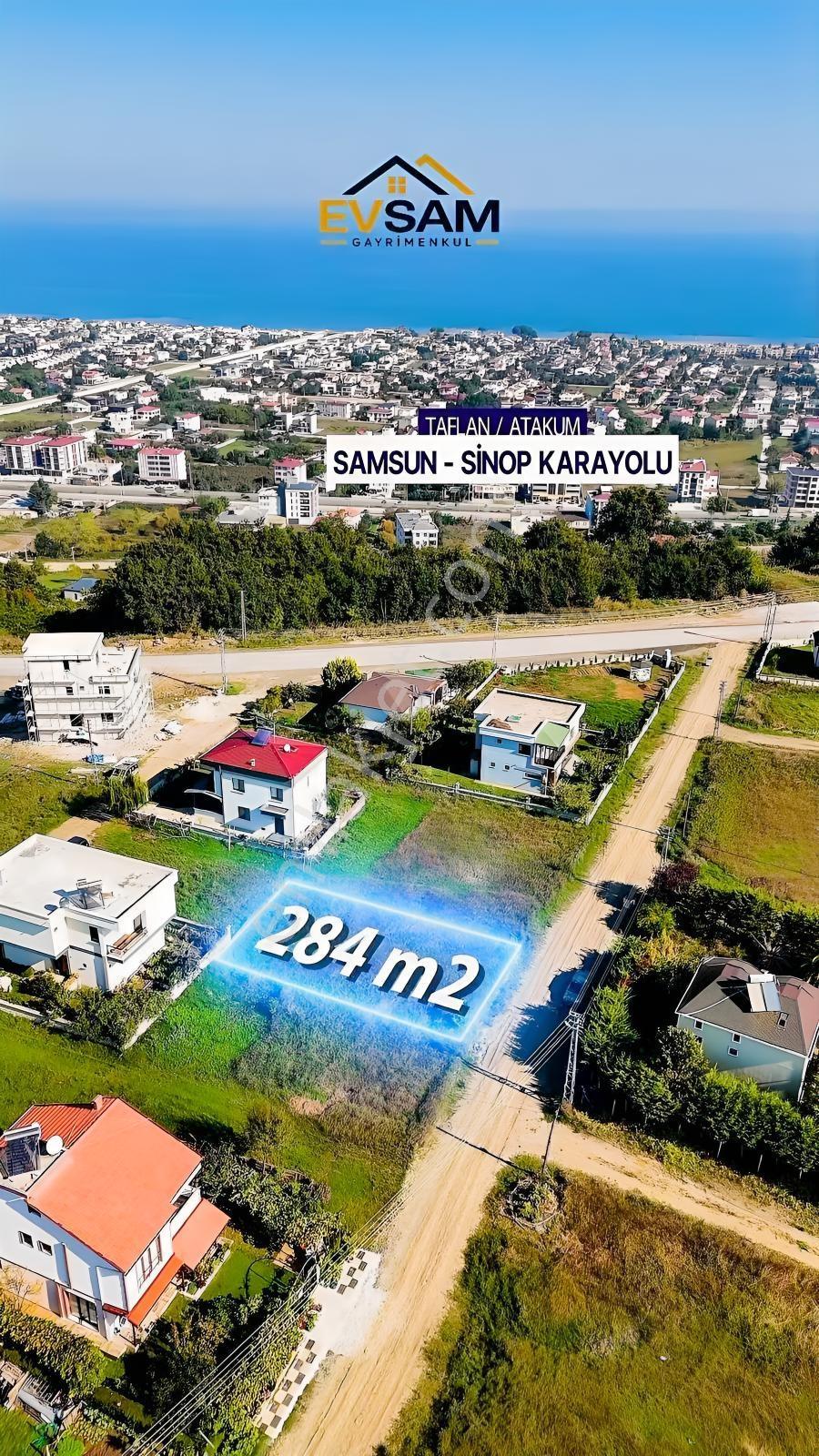 Taflan Hanımtepe'de 284m2 Villa İmarlı Yol Kenarı Fırsat Arsa — fotoğraf 6