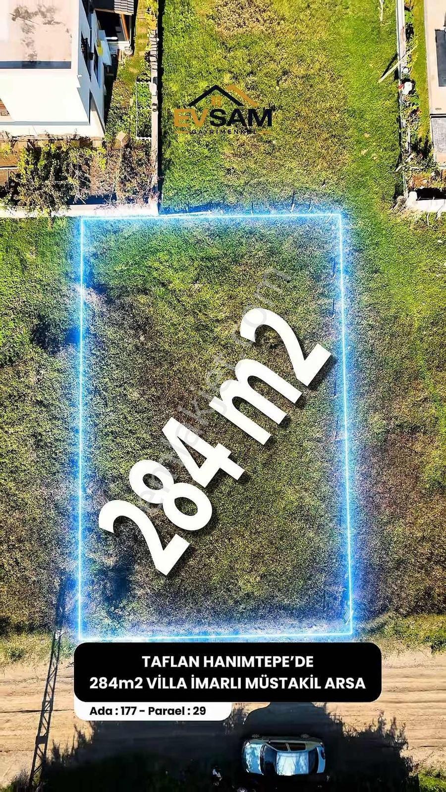 Taflan Hanımtepe'de 284m2 Villa İmarlı Yol Kenarı Fırsat Arsa — fotoğraf 12