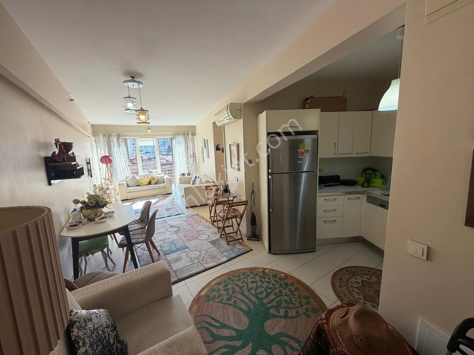Bosphorus City'de 1+1 74 M2 Boydan Cam Full Manzaralı Boş — fotoğraf 3