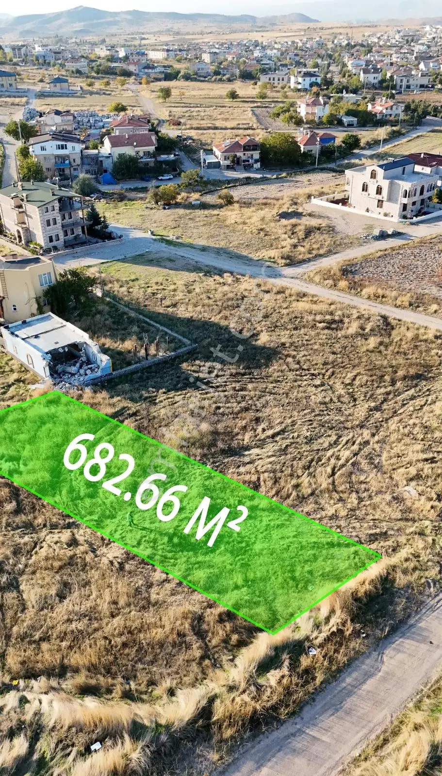 Şanlıbaba Emlak'tan Uçhisar Da Satılık 682 M2 Villa Arsası — fotoğraf 5