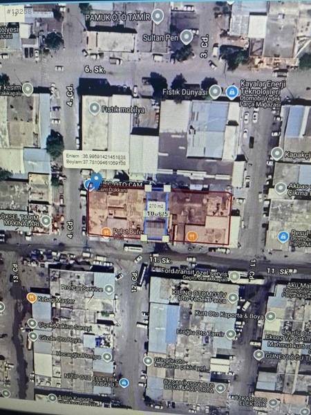 Pala Emlak Tan Nizip Sanayi Sitesi Satilik 270m2 İsyeri (dükkan) — fotoğraf 22