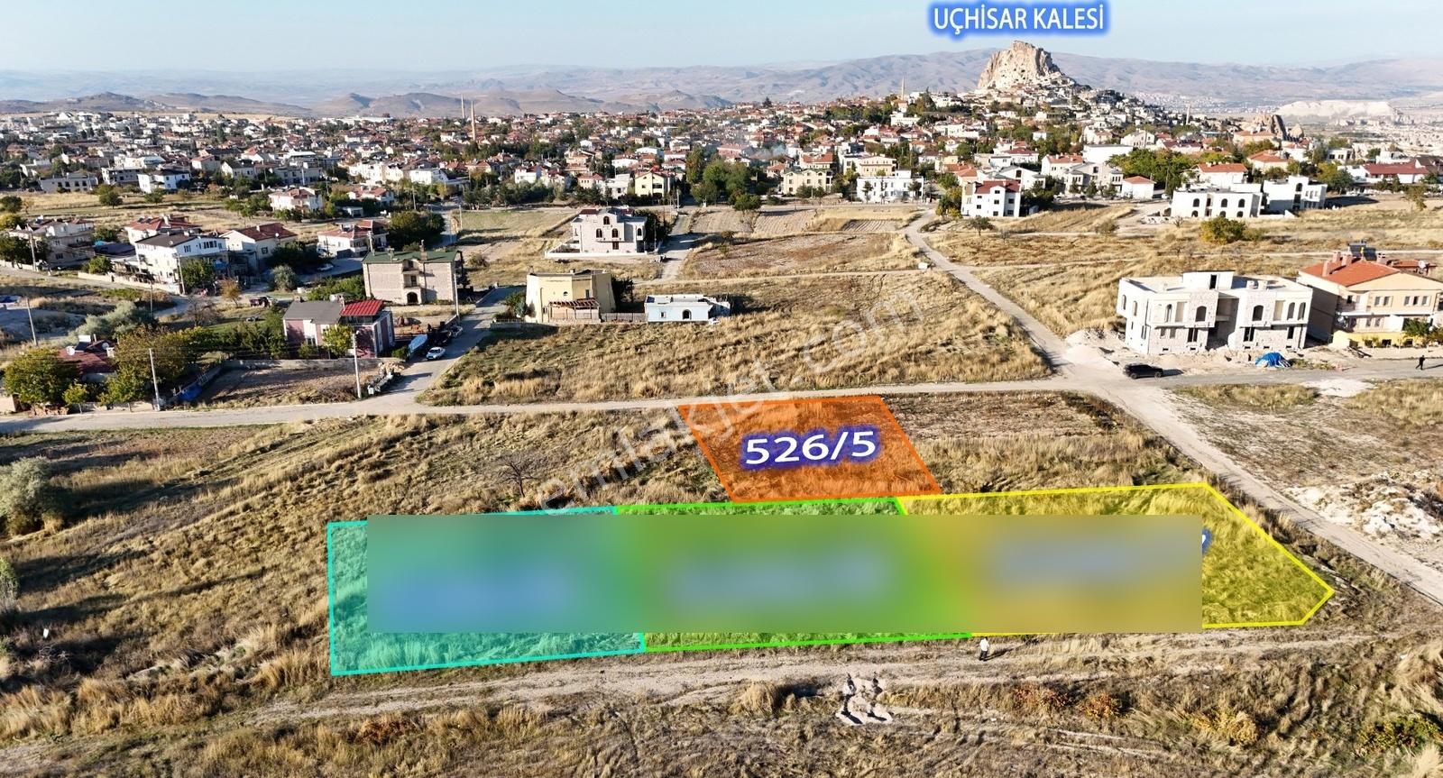 Şanlıbaba Emlak'tan Uçhisar Da Satılık İmarlı Arsalar — fotoğraf 2