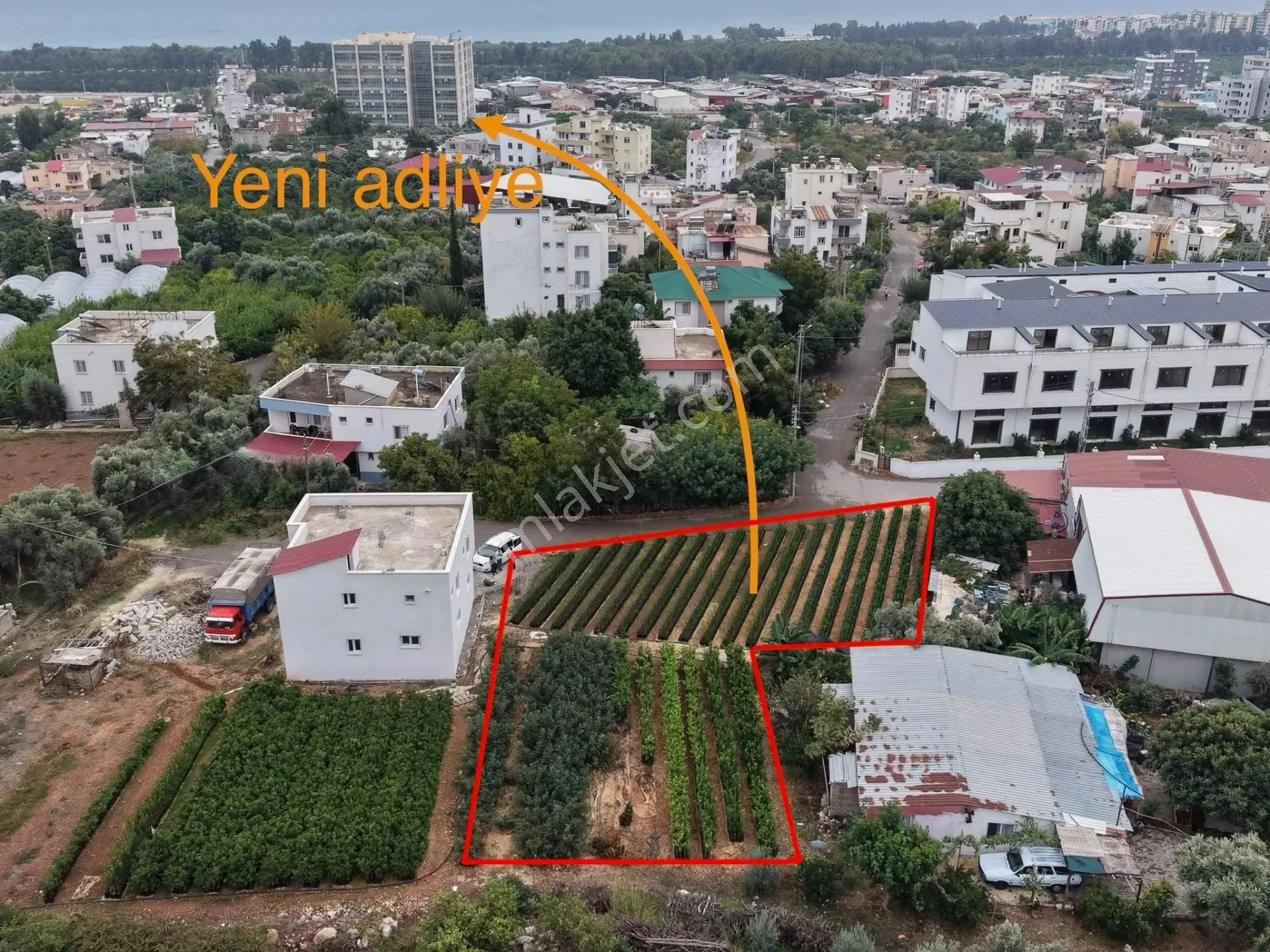 Mersin Erdemli Kargıcak'Ta Satılık 835 M² Konut İmarlı Arsa