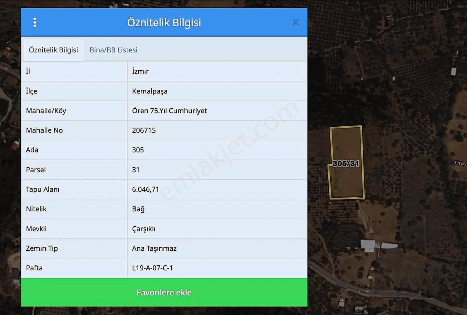 28 İzmir Kemalpaşa 75. Yıl Ören Mh. 6046 M2 Satılık Bağ Tarla — fotoğraf 4