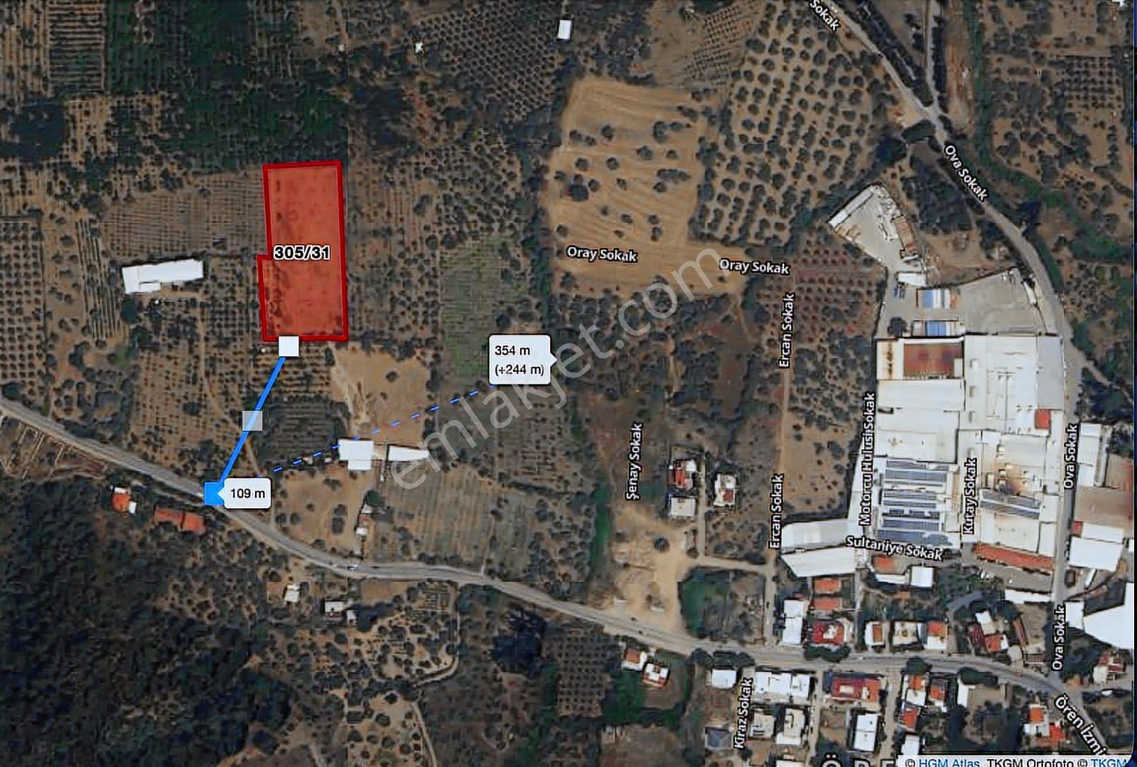 28 İzmir Kemalpaşa 75. Yıl Ören Mh. 6046 M2 Satılık Bağ Tarla — fotoğraf 6
