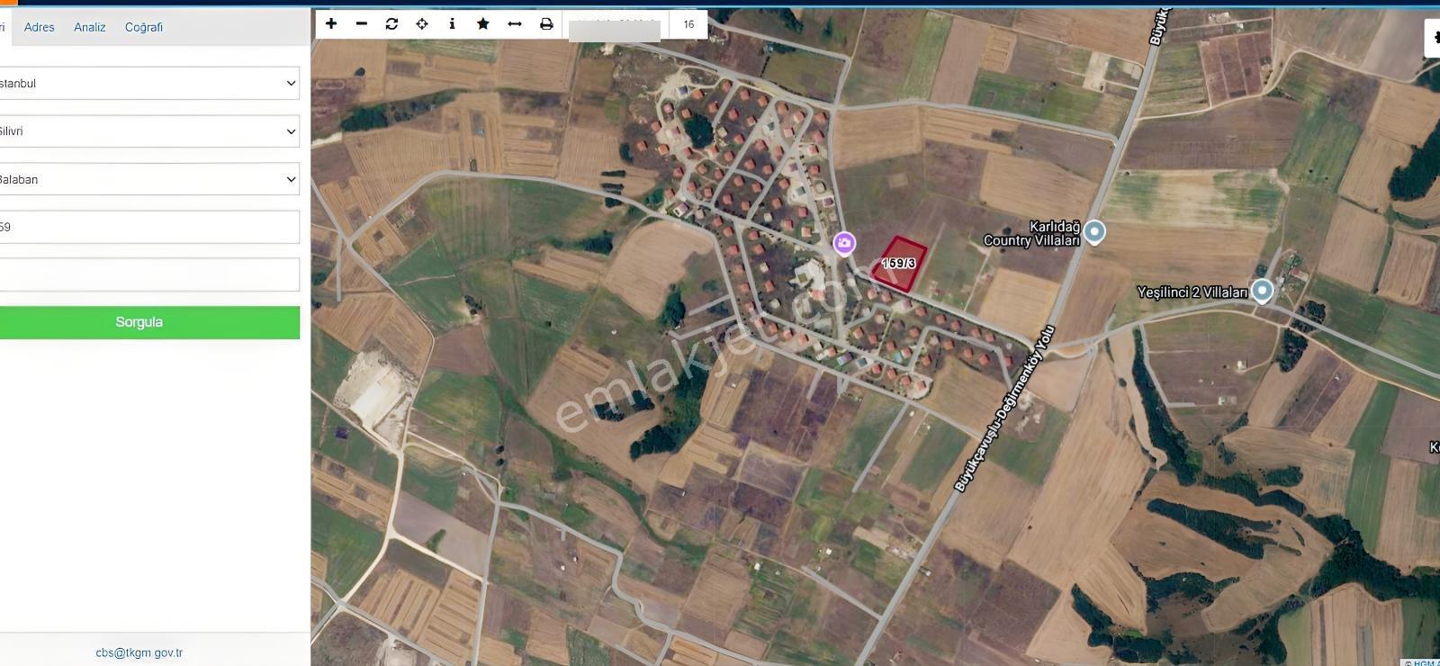 Alban'dan Silivri Balabanda 256 M² Satılık Arsa — fotoğraf 3