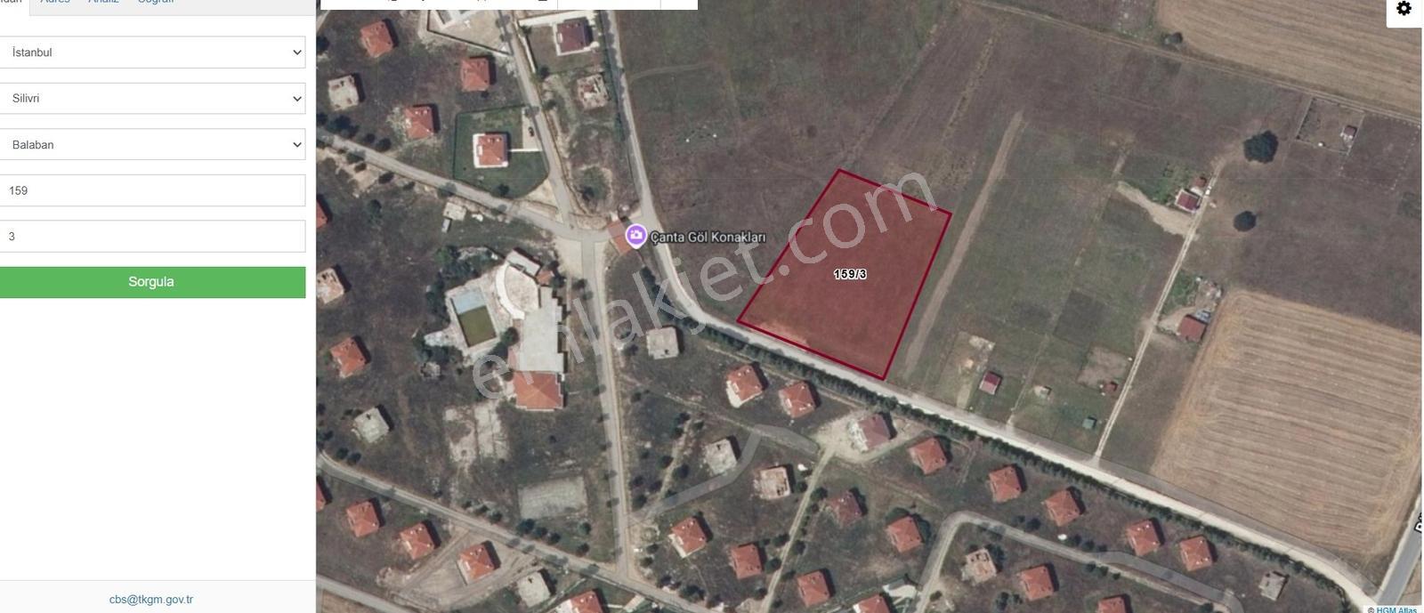 Alban'dan Silivri Balabanda 256 M² Satılık Arsa — fotoğraf 4