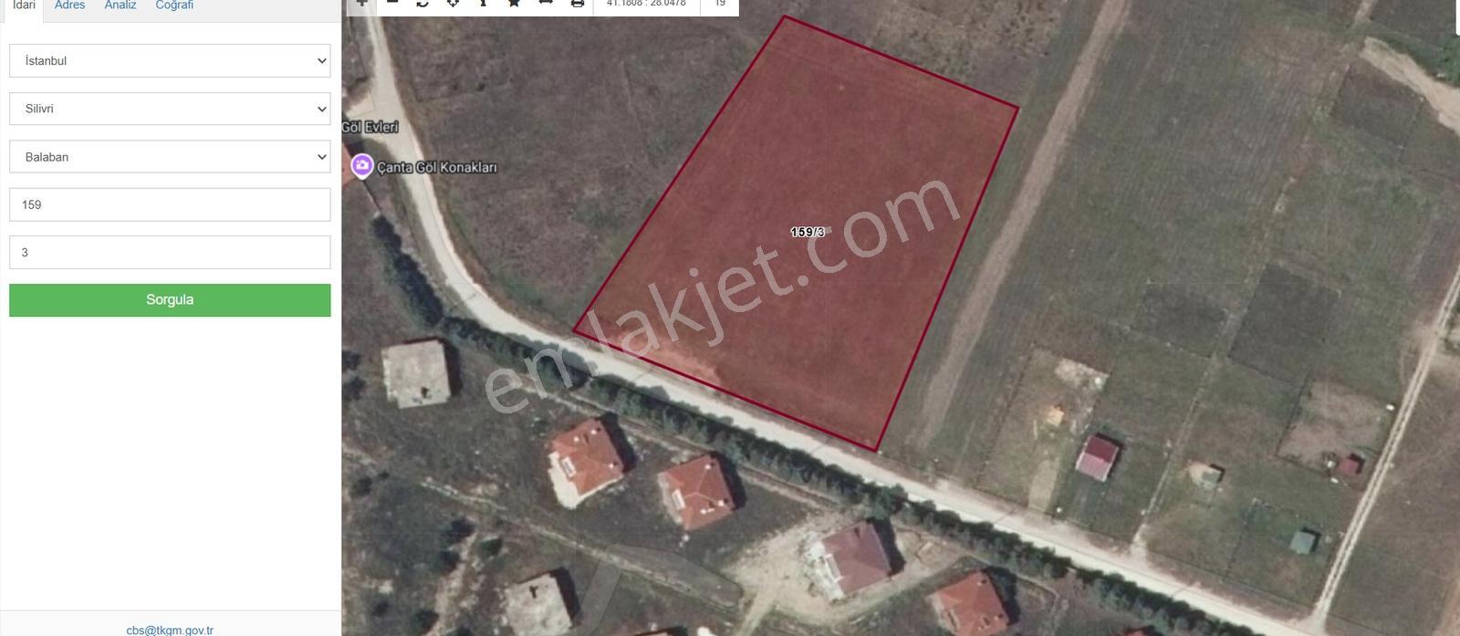 Alban'dan Silivri Balabanda 256 M² Satılık Arsa — fotoğraf 5