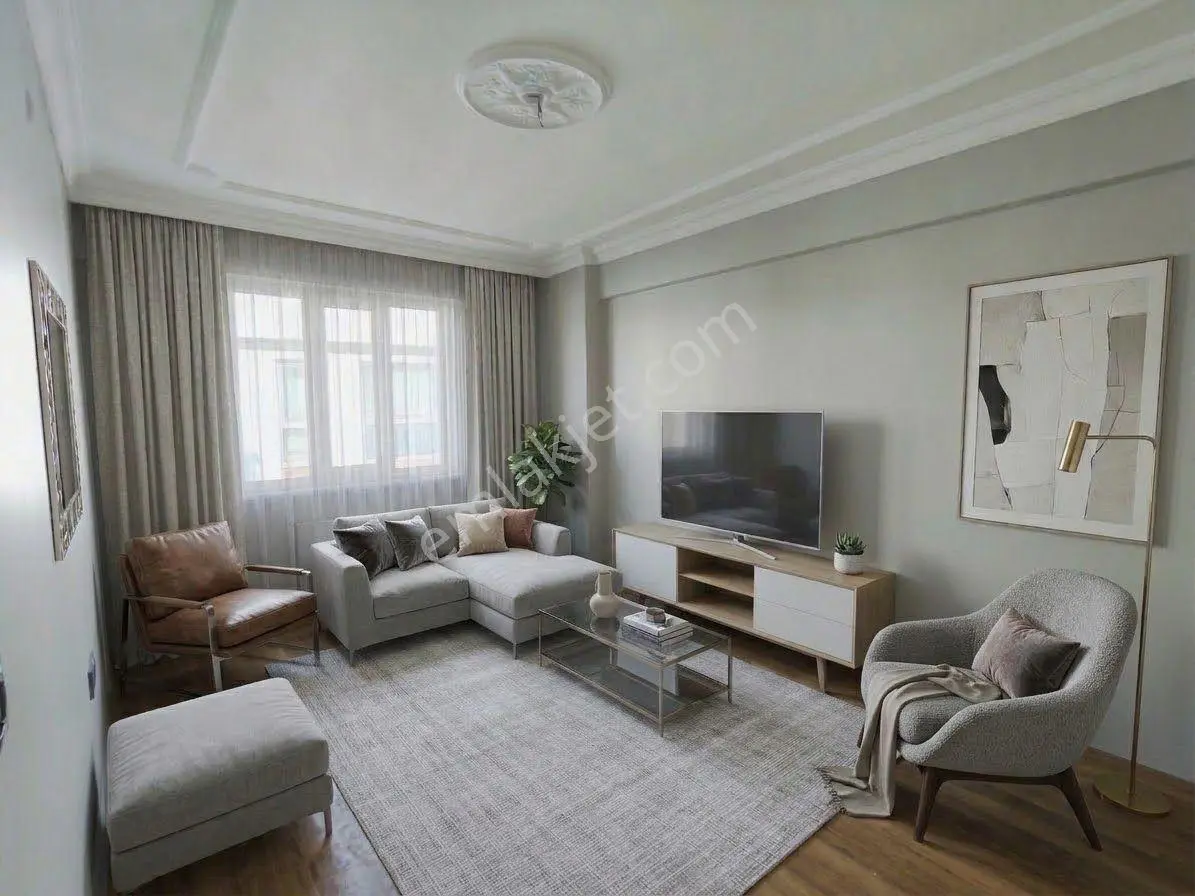 Eskişehir Büyükdere'De Satılık 2+1 Aydınlık Daire