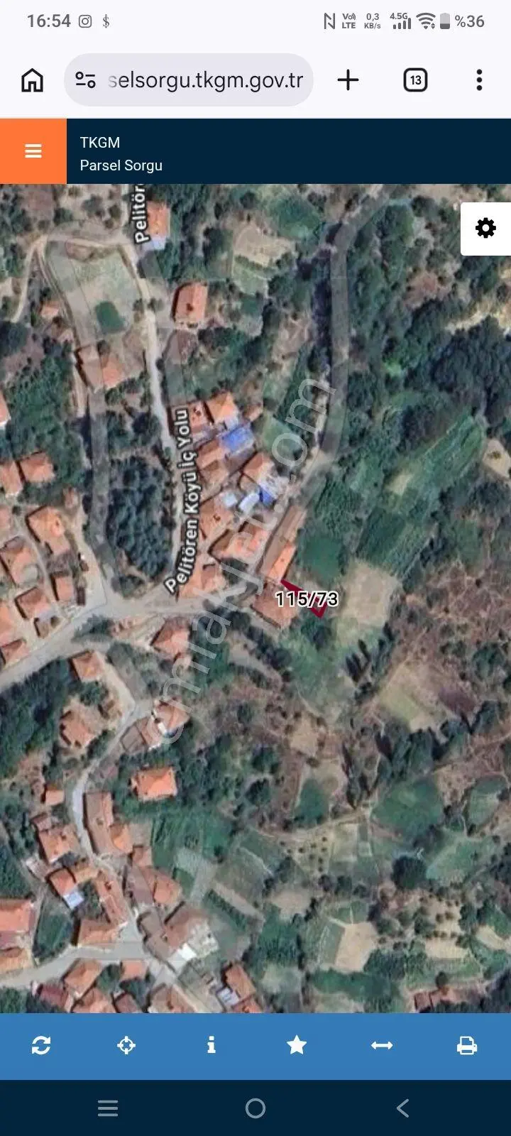 Sındırgı Pelitorende 55 M Köy İçinde Arsa