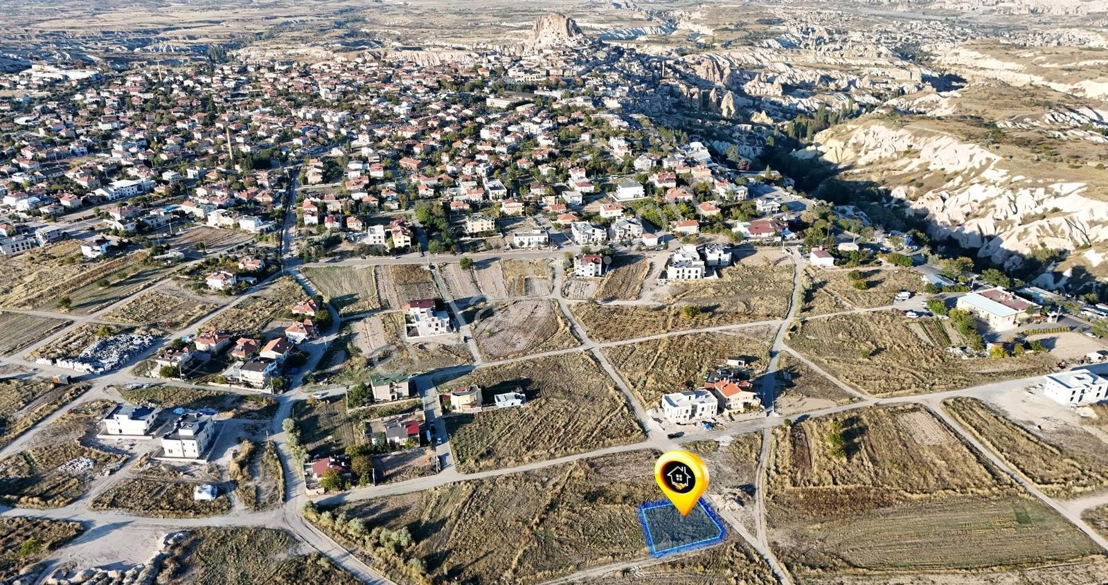Şanlıbaba Emlak'tan Uçhisar Da Satılık Köşe Başı Villa Arsası — fotoğraf 17