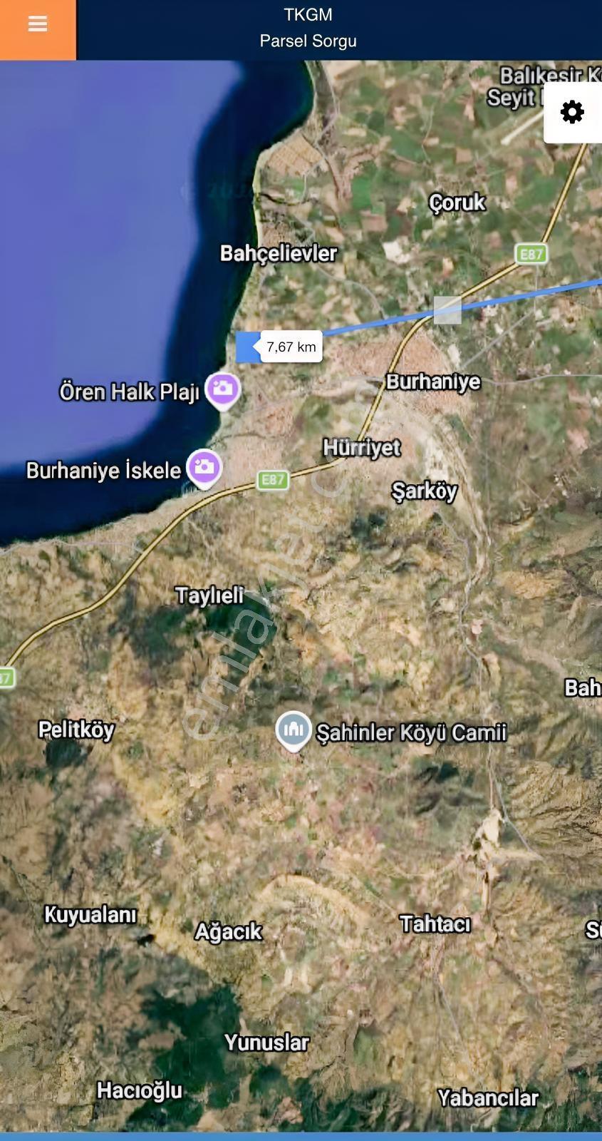 Burhaniye Kızıklı 22.049 M² 358 Zeytin Ağaçlı 4 Müstakil Tapulu — fotoğraf 28